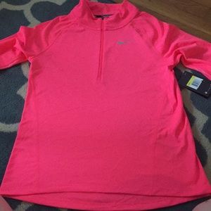 NWT Nike Running 1/4 zip sweater